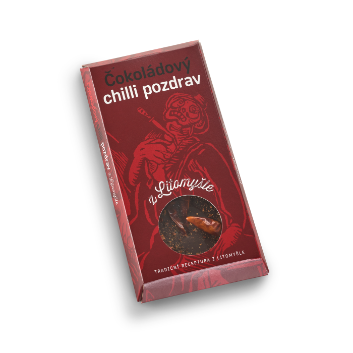 Čokoládový pozdrav chilli 100g