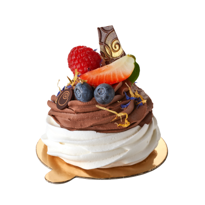 Pavlova čokoládová 8 ks