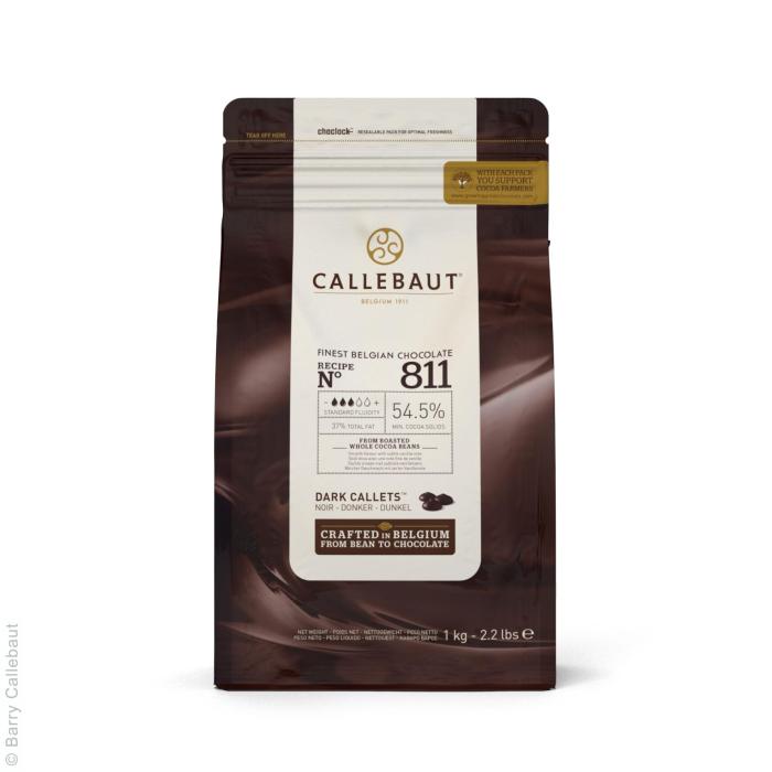 Belgická čokoláda hořká 54,5% 1kg