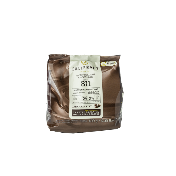 Belgická čokoláda hořká 54,5% 400g