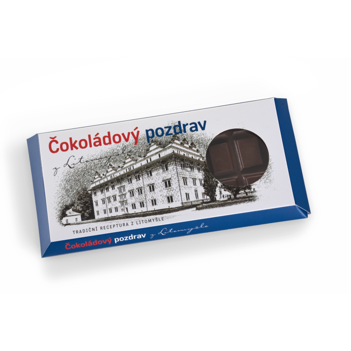 Čokoládový pozdrav zámek Litomyšl 100g